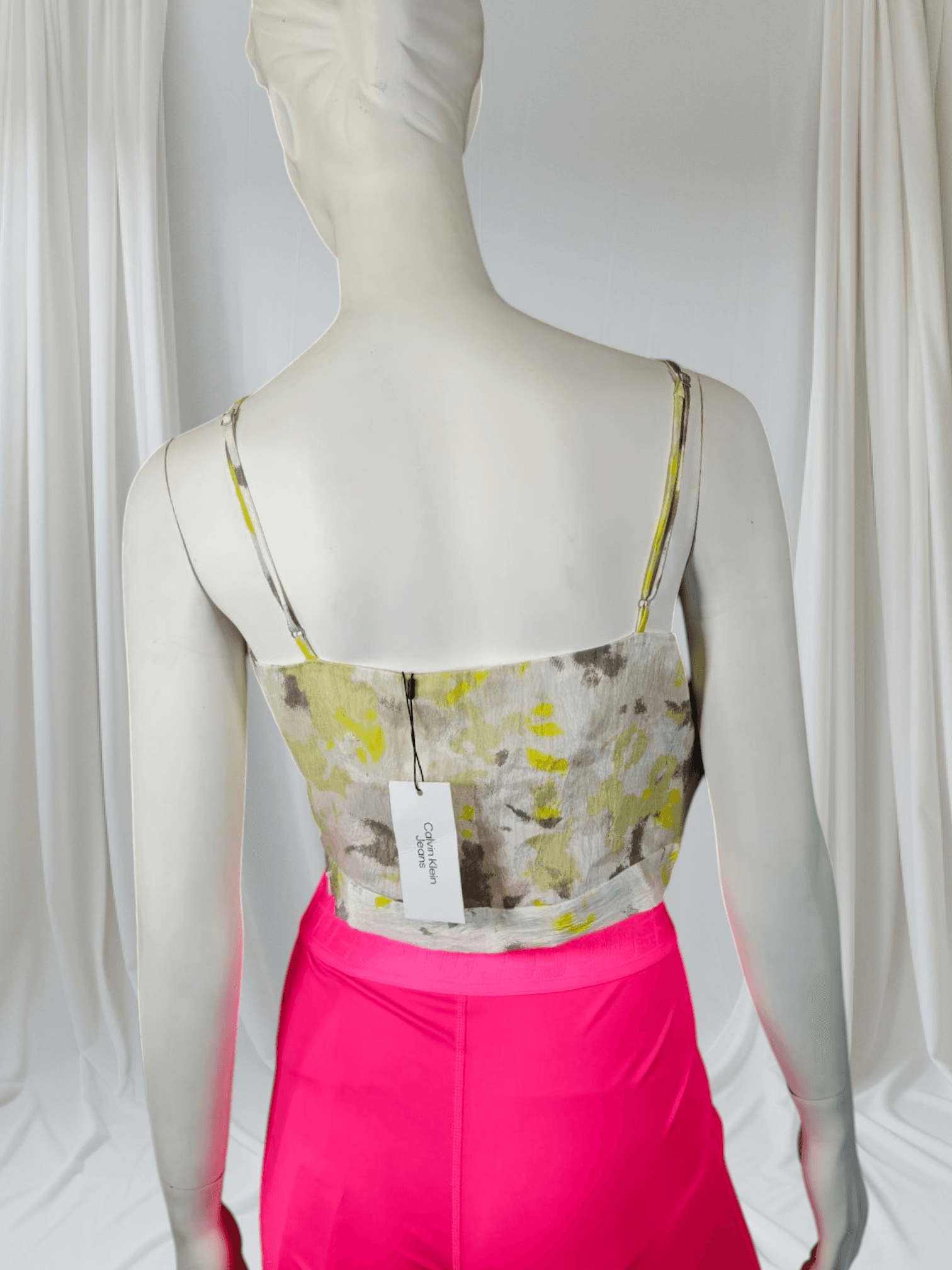 Calvin Klein Jeans – Glazed Fabric Tank Top