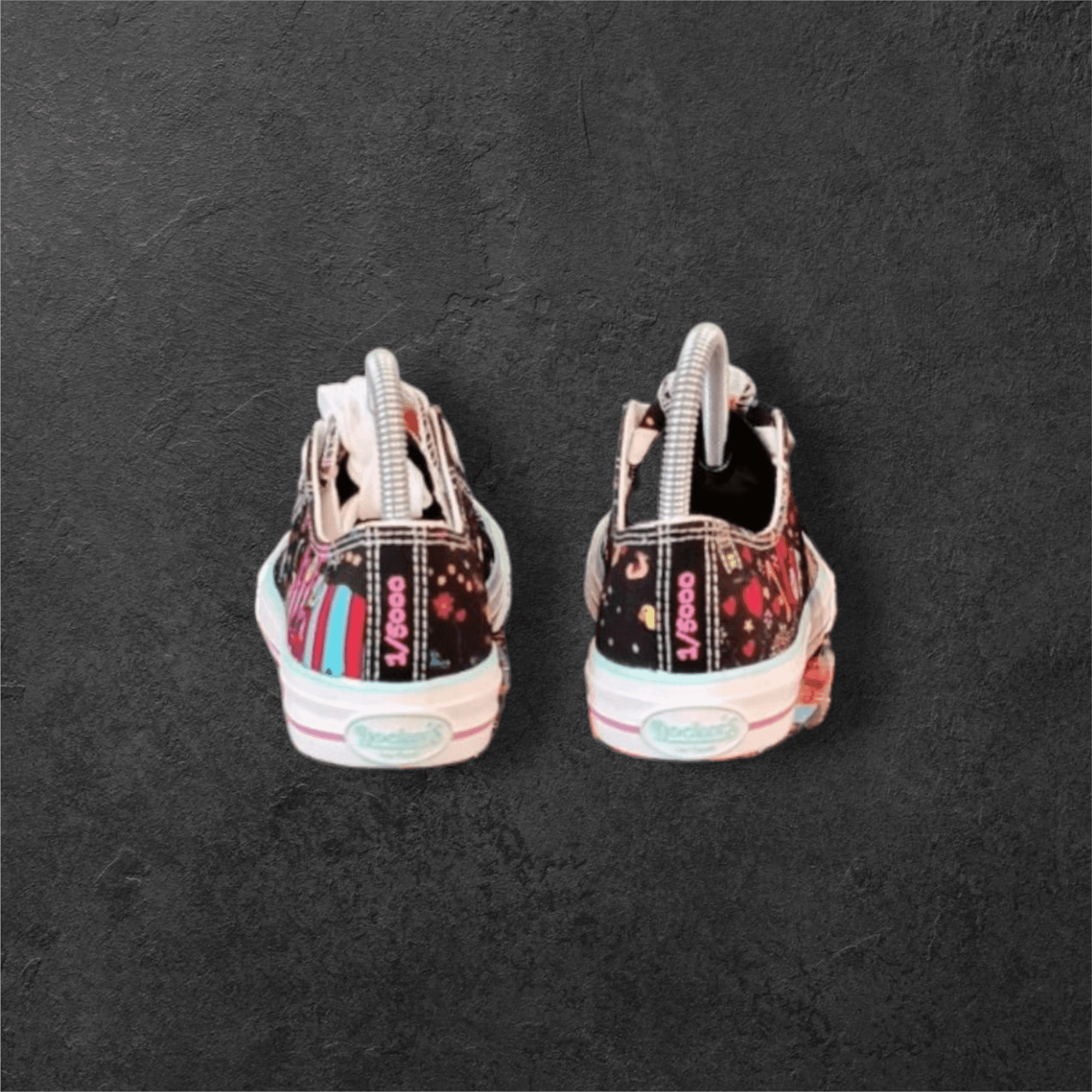 Dockers Sneakers Graphiques Noir/Fuchsia