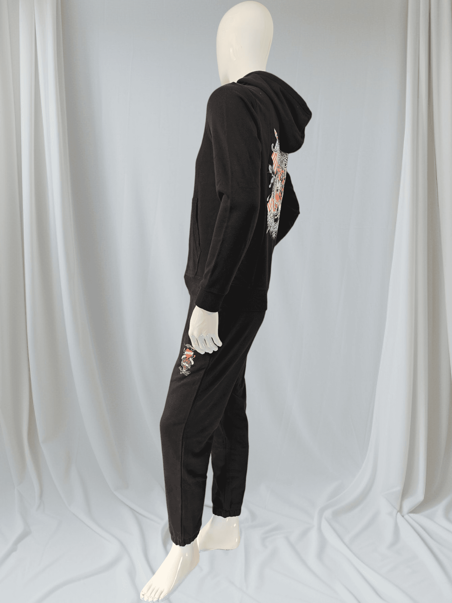 Ed Hardy – Ensemble “Tiger Los Hoody & Wild Love Jogger”