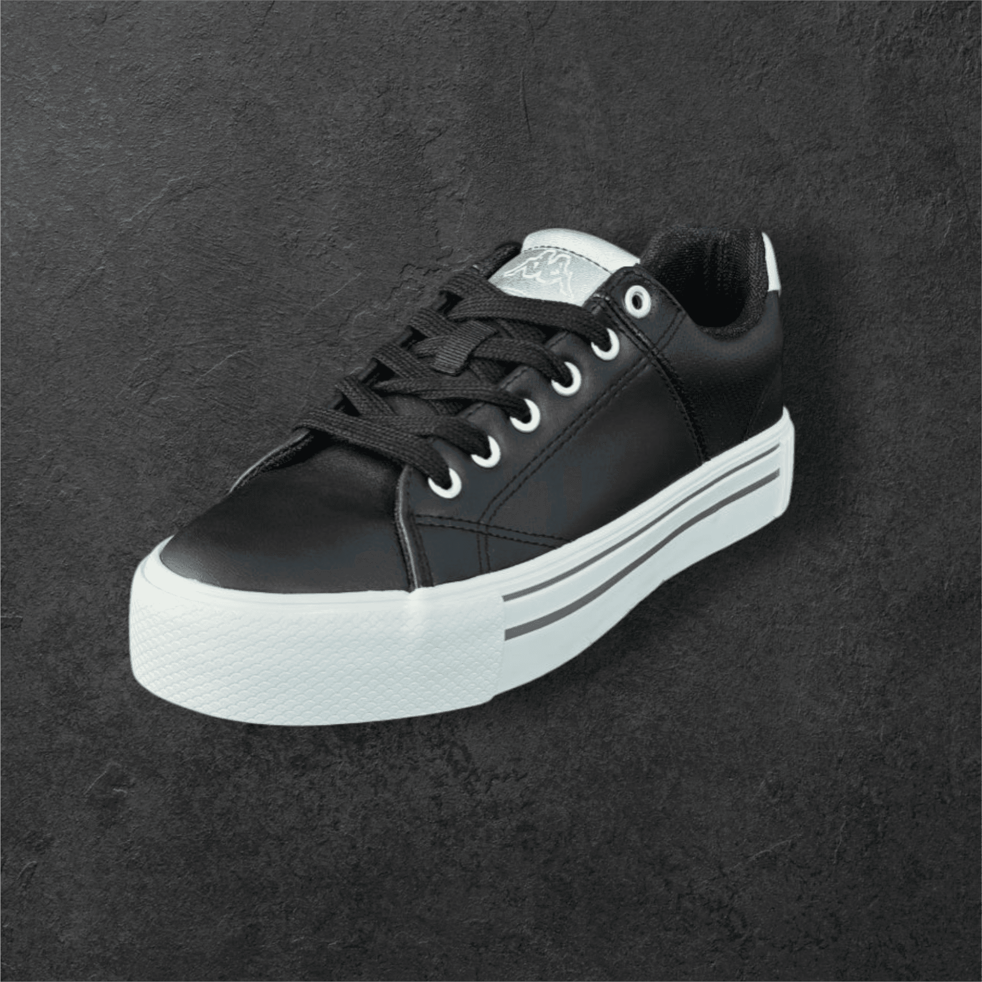 Kappa Sneakers Noires & Blanches