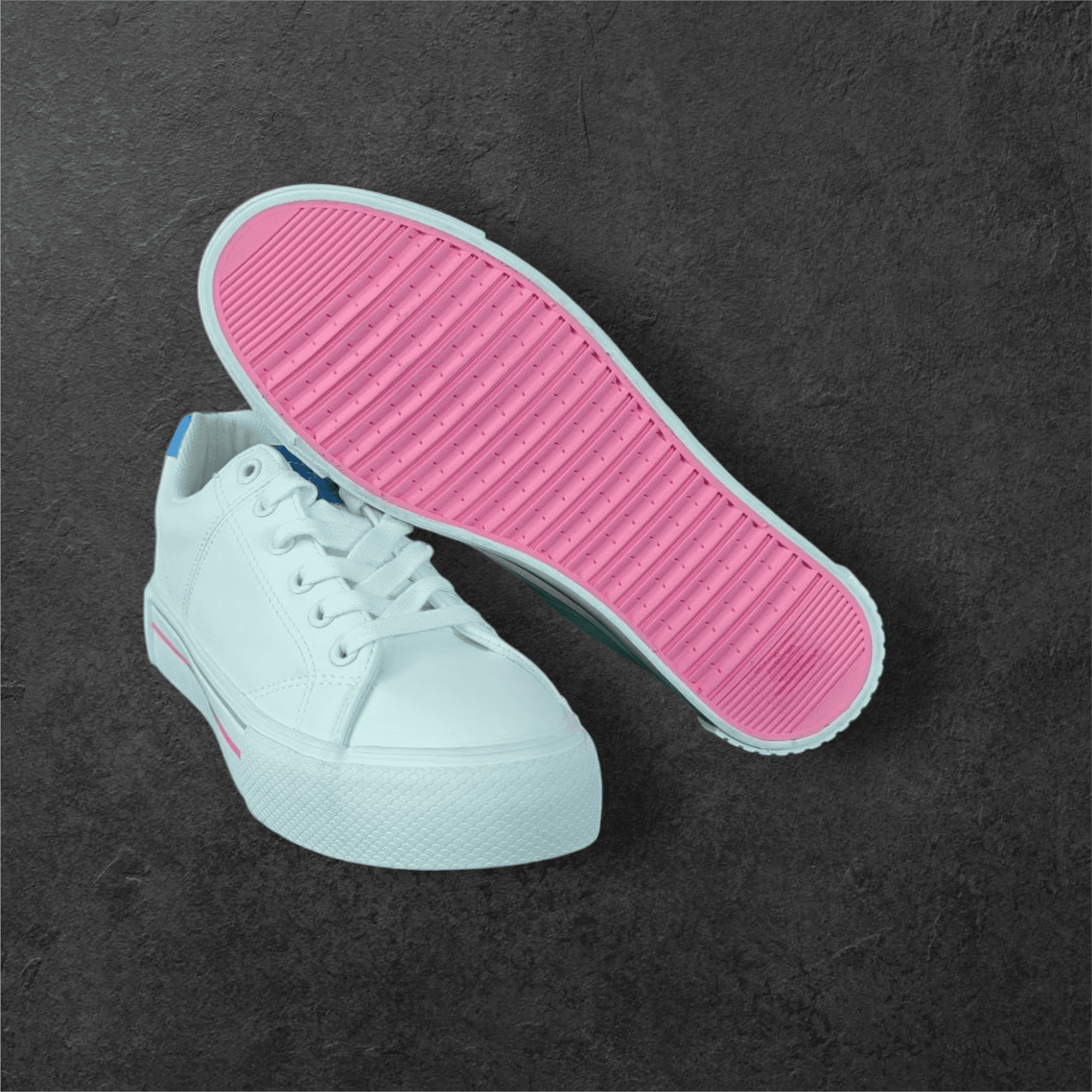 Kappa Sneakers Blanc & Pastel