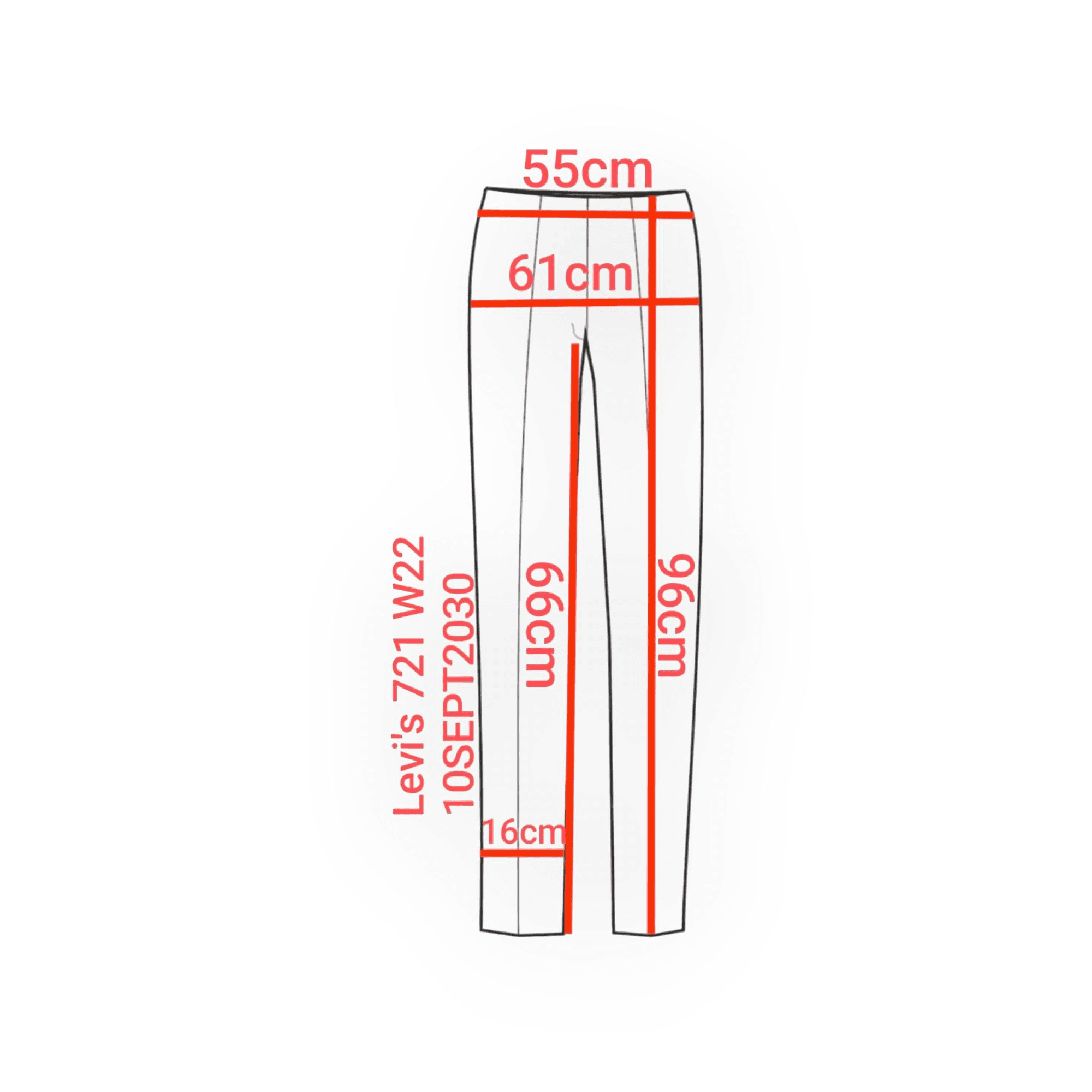 Levi’s 721 High-Rise Skinny